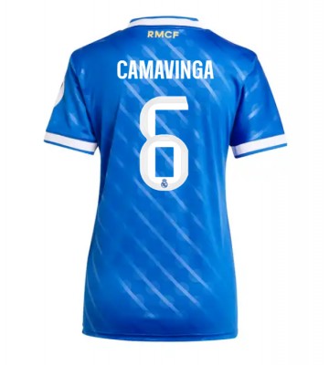 Real Madrid Eduardo Camavinga #6 Replica Third Stadium Shirt for Women 2025-26 Short Sleeve